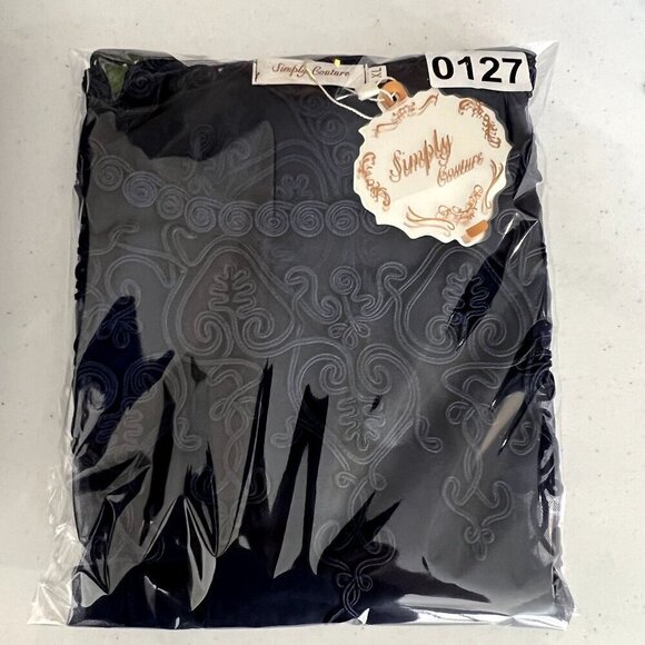 Simply Couture sz XL Boho Lace Sheer Top Embroidered Designer Hippie Peasant NWT - Picture 10 of 10